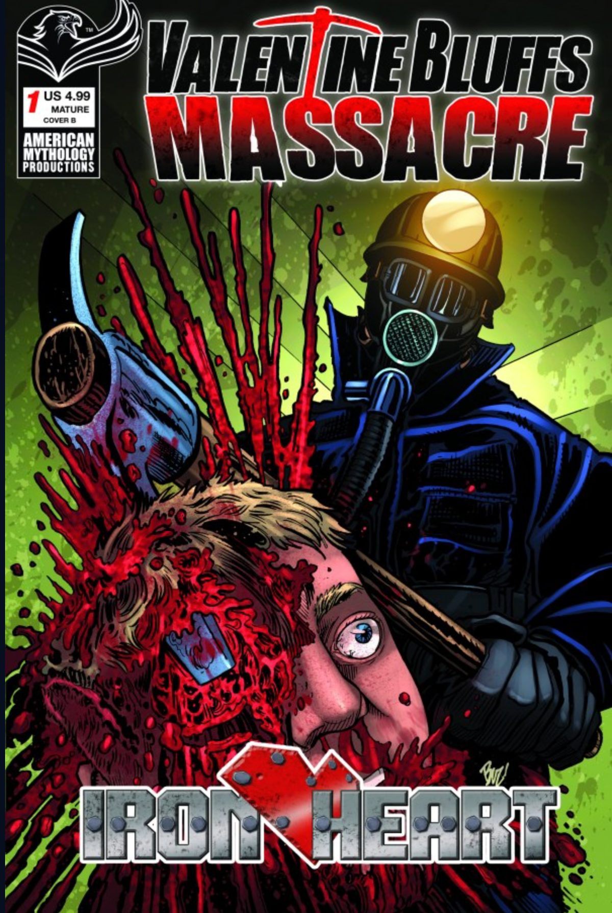 VALENTINE BLUFFS MASSACRE IRON HEART #1 (OF 2) CVR B BUZ HASSON