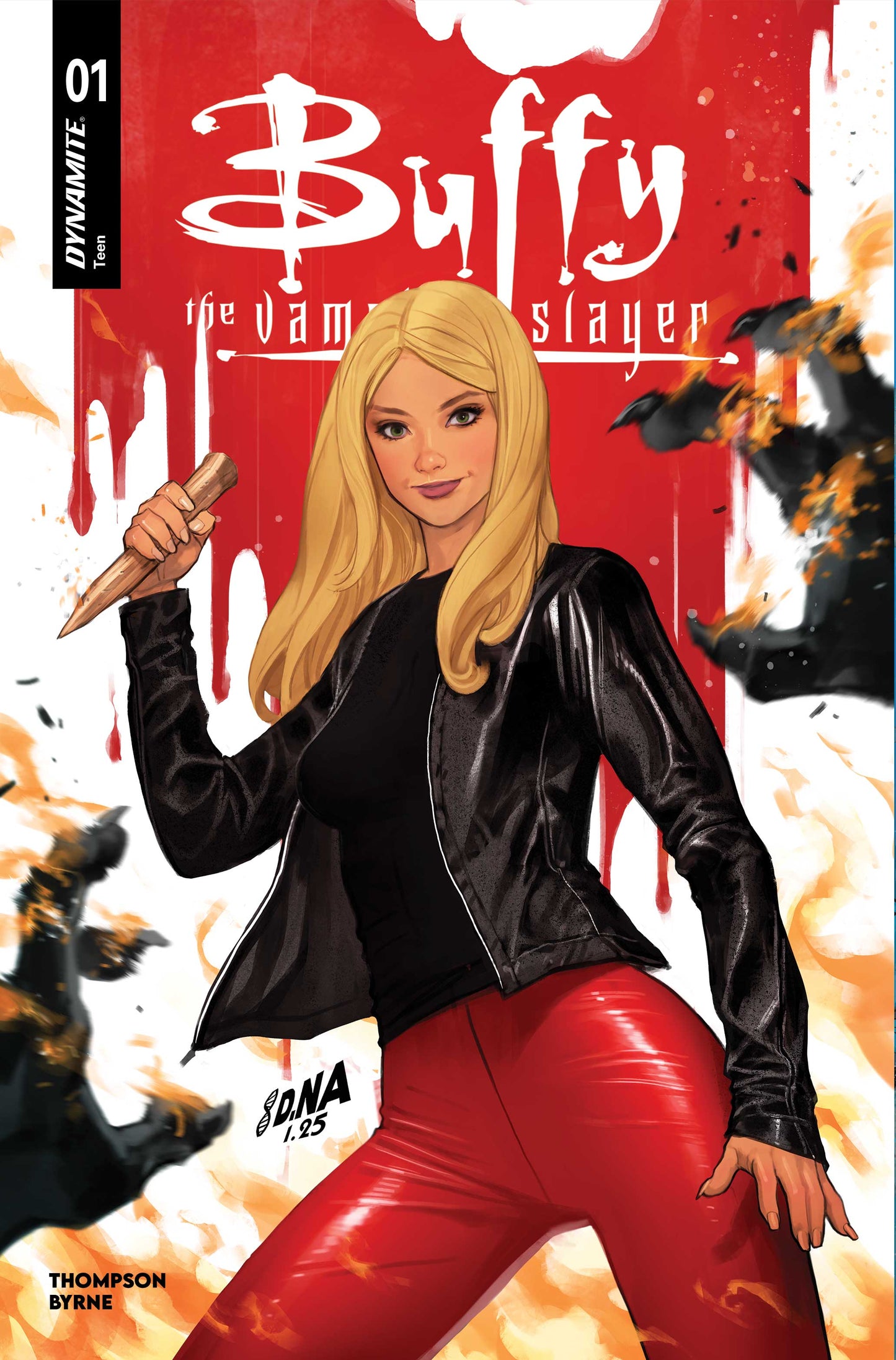 BUFFY THE VAMPIRE SLAYER #1 CVR F DAVID NAKAYAMA FOIL VAR