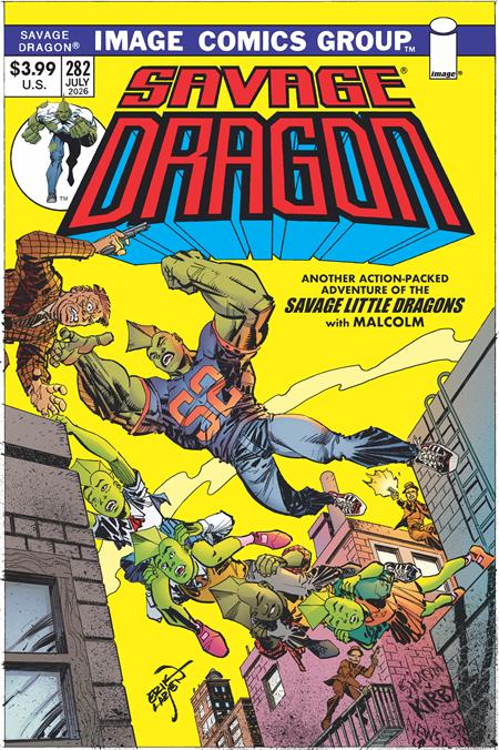 SAVAGE DRAGON #282 CVR B ERIK LARSEN