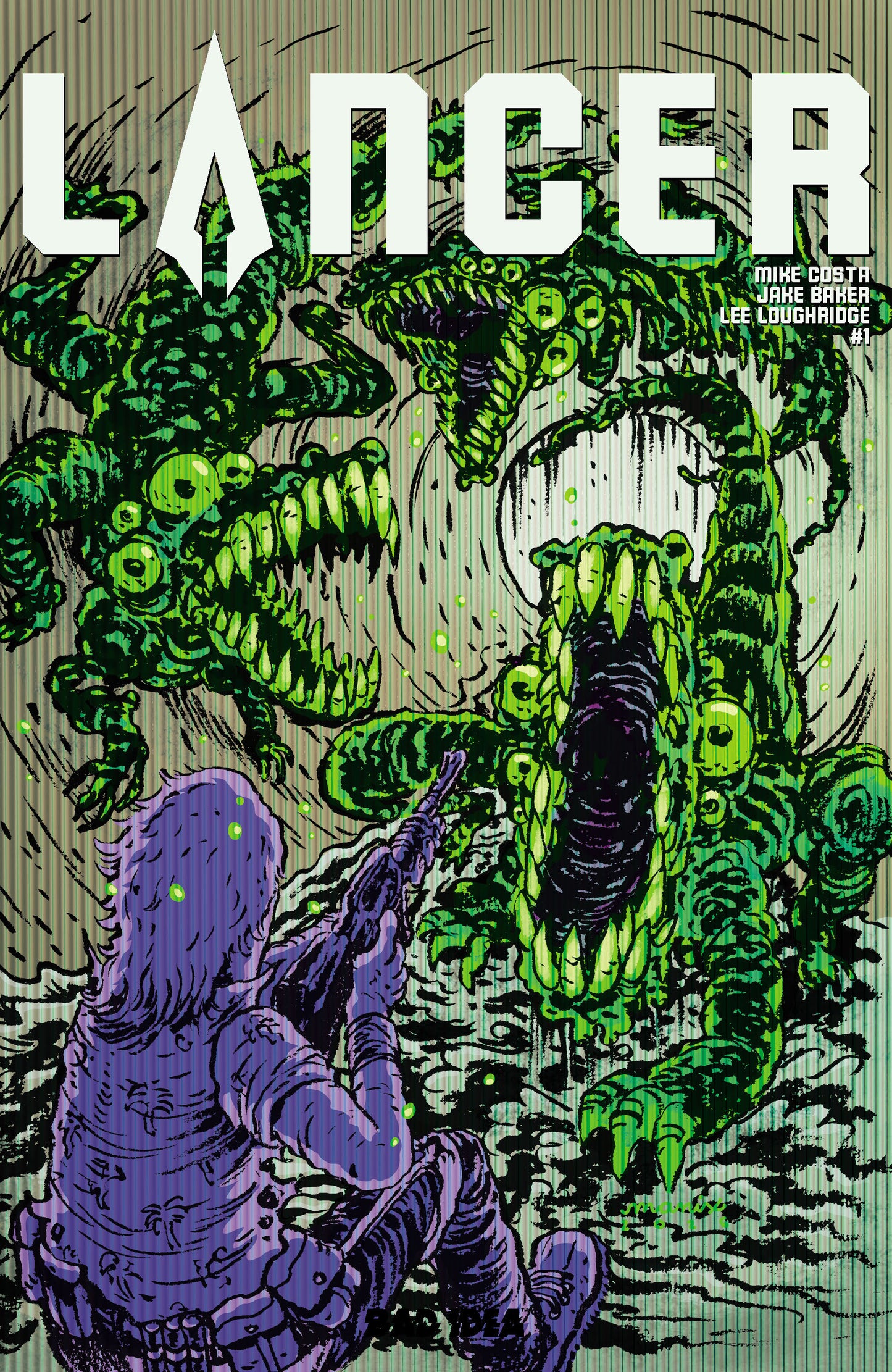 LANCER #1 (OF 4) CVR D MANIX ABRERA AUGMENTED REALITY VAR