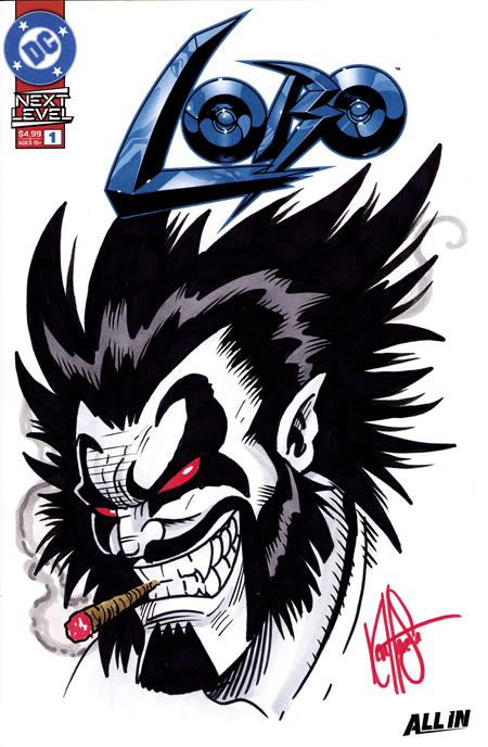 00A. DF LOBO #1 SIGNED AND REMARKED BY KEN HAESER