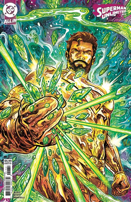 00A. SUPERMAN UNLIMITED #17 CVR C VINCENZO RICCARDI CARD STOCK (KINGDOM OF ZOD)