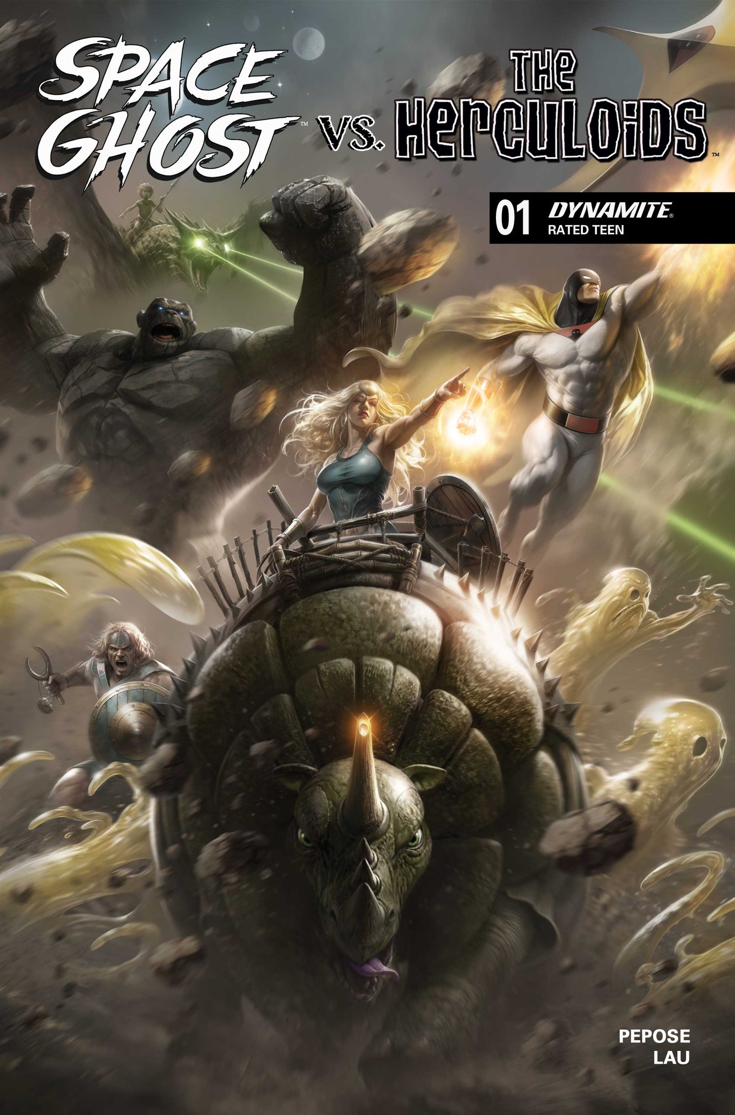 SPACE GHOST VS THE HERCULOIDS #1 CVR A FRANCESCO MATTINA