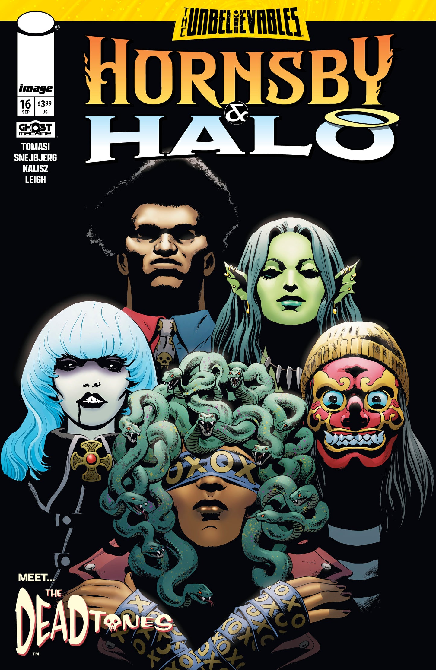 HORNSBY & HALO #16 CVR A PETER SNEJBJERG & JOHN KALISZ