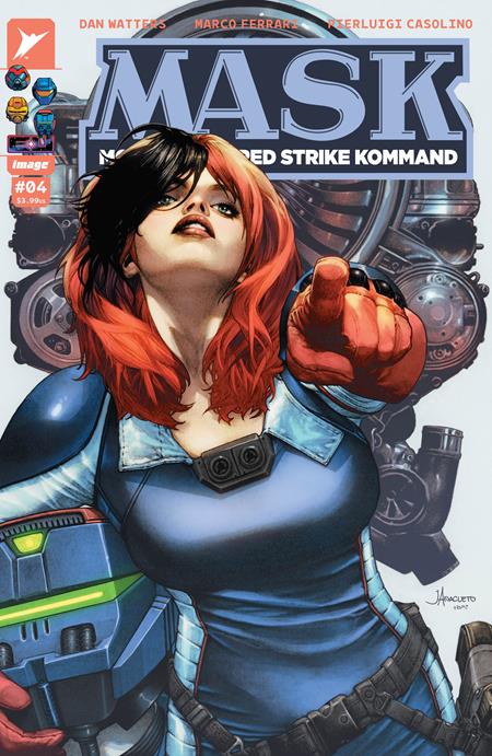 00A. MASK #4 CVR B JAY ANACLETO & ROMULO FAJARDO JR