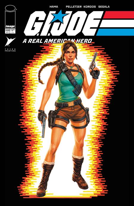 00A. GI JOE A REAL AMERICAN HERO #330 3RD PTG CVR A CHRIS MOONEYHAM ACTION FIGURE RONIN DESIGN