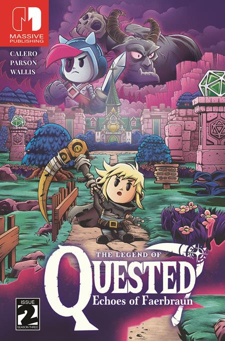QUESTED #2 (OF 3) CVR C TREVOR RICHARDSON VIDEO GAME HOMAGE
