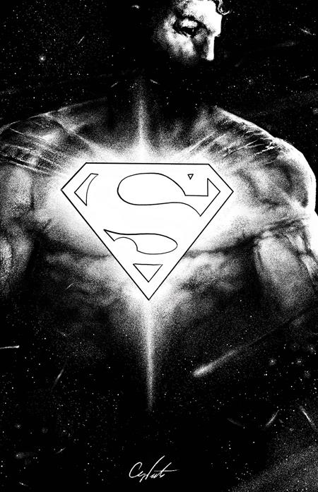 SUPERMAN #43 CVR F STEVAN SUBIC GLOW-IN-THE-DARK CARD STOCK