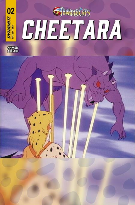 THUNDERCATS CHEETARA #2 CVR E ANIMATION ART