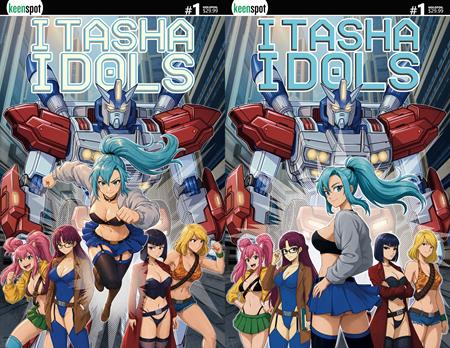 ITASHA IDOLS #1 CVR C MIKE WHITE HOLOFOIL FLIP COVER