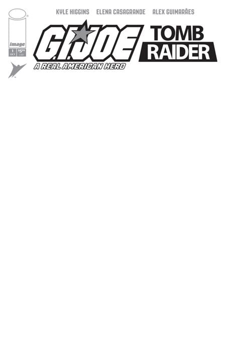 GI JOE A REAL AMERICAN HERO TOMB RAIDER #1 (OF 5) CVR G BLANK SKETCH