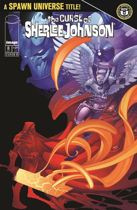 SPAWN THE CURSE OF SHERLEE JOHNSON #8 CVR B CHRIS STEVENS B&W VIRGIN