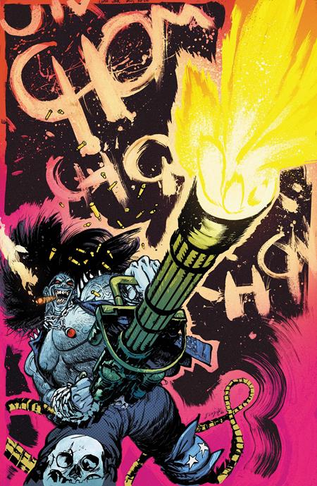 LOBO #9 CVR B DANIEL WARREN JOHNSON CARD STOCK