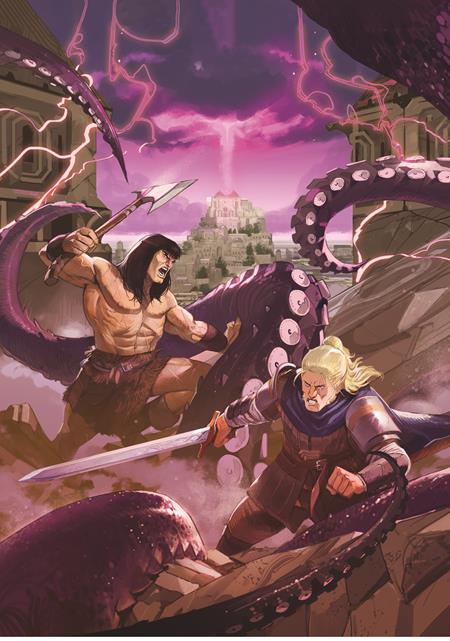 CONAN & DRAGONERO #7 (OF 7) CVR B LORENZO NUTI VIRGIN CARDSTOCK