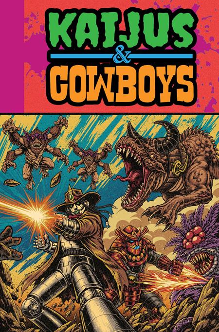 KAIJUS AND COWBOYS #3 (OF 12) CVR B FERXPAIN EC COMICS
