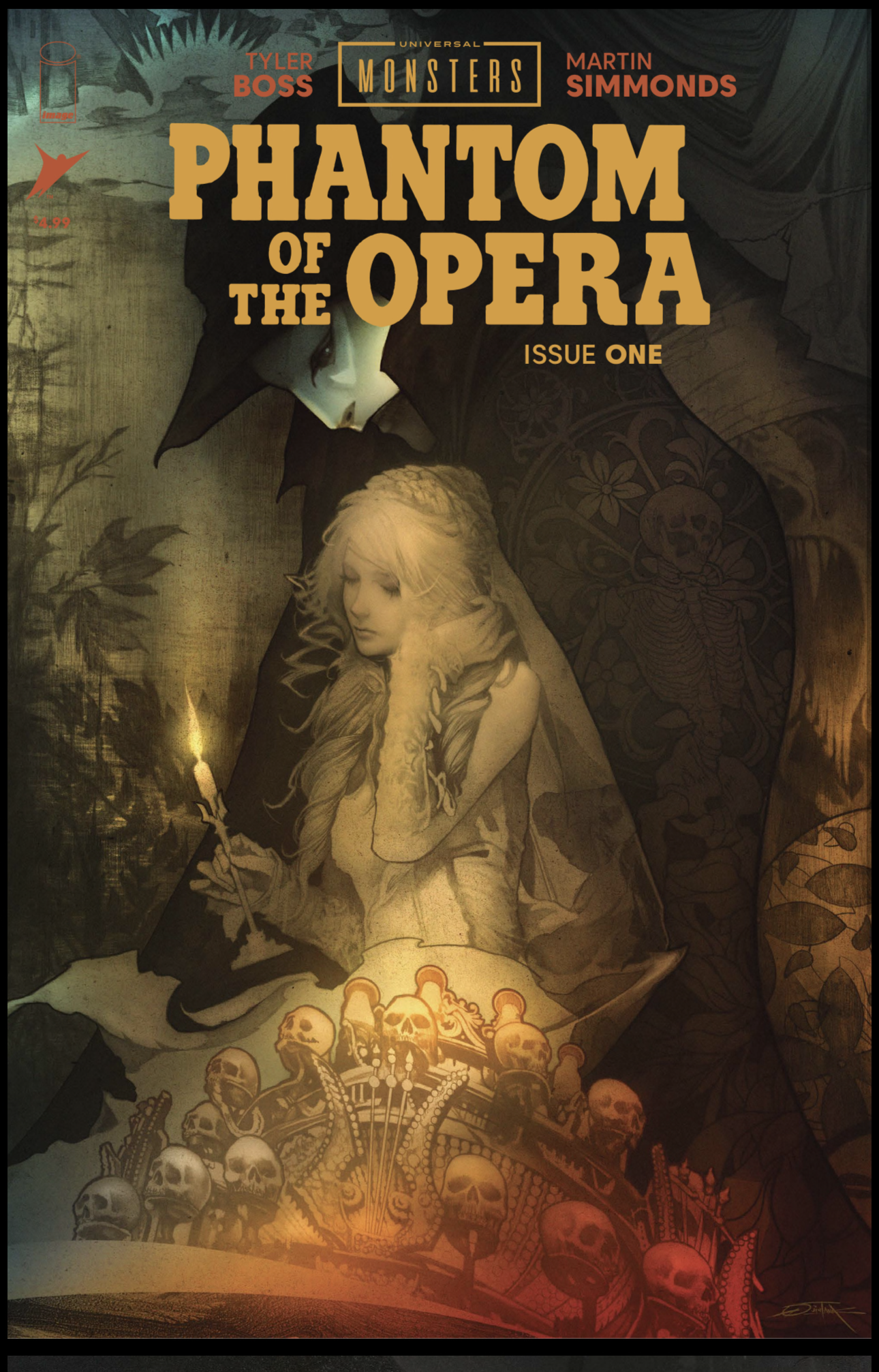 Phantom of the opera #1 exclusive cover by Dan Quintana – Heavy Mental
