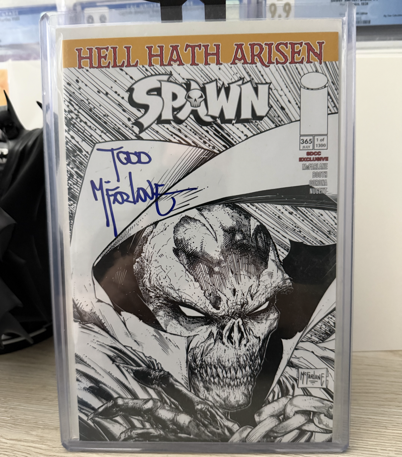 Todd McFarlane Signed connecting set
