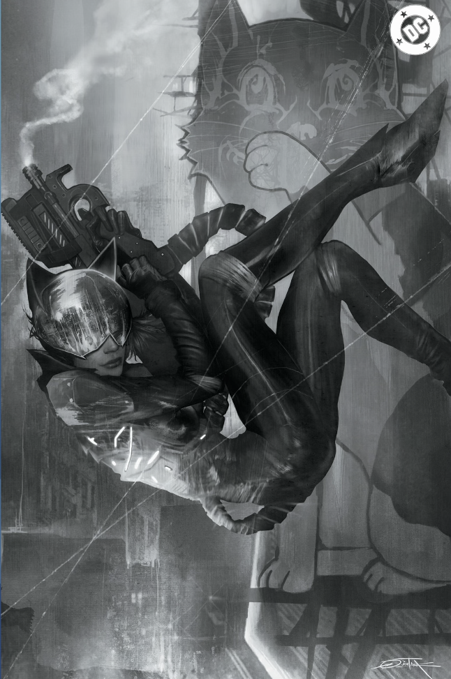Absolute Catwoman #1 SDCC exclusive cover by Dan Quintana