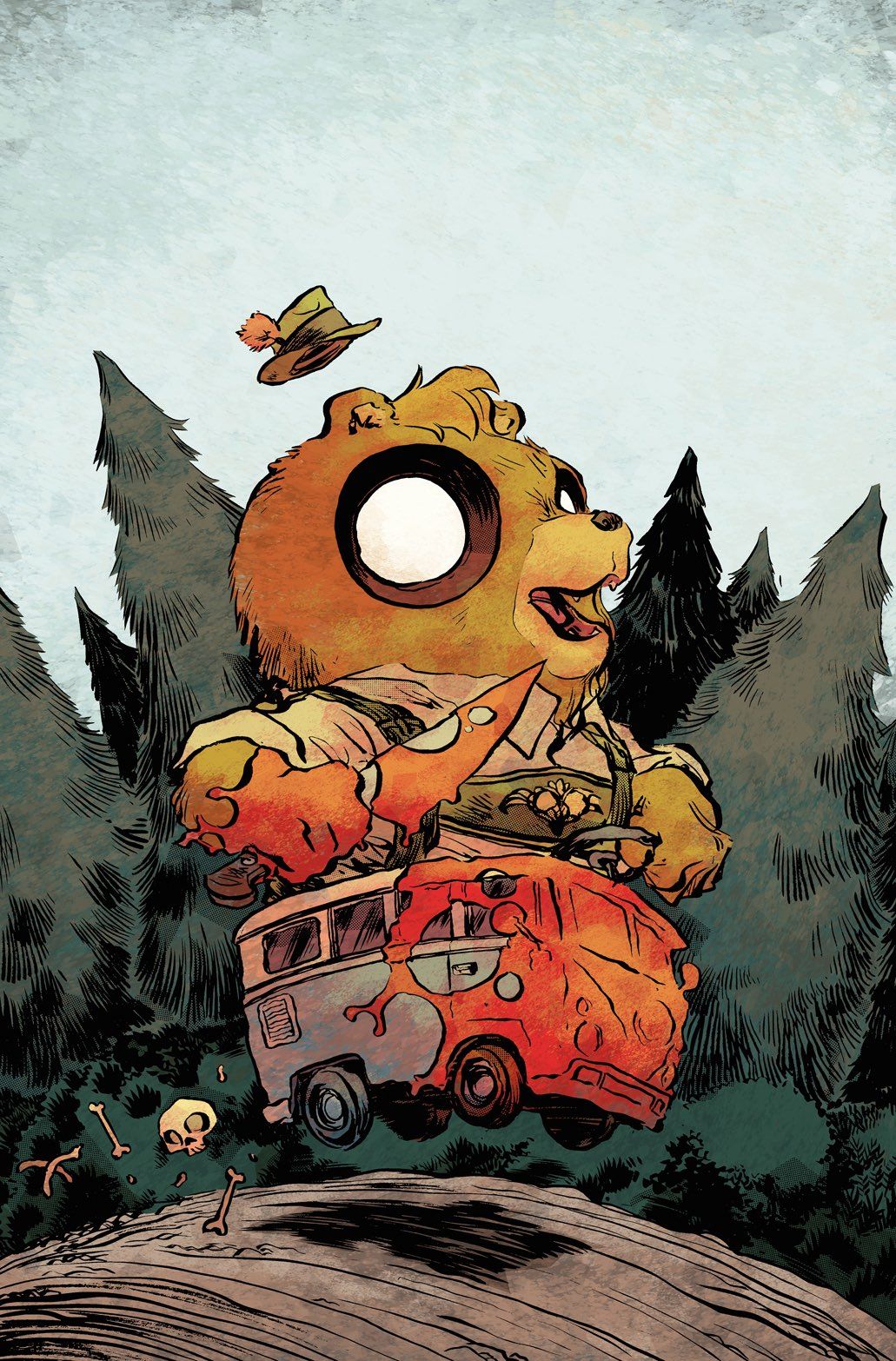 Beneath the trees where Nobody Sees Ashcan