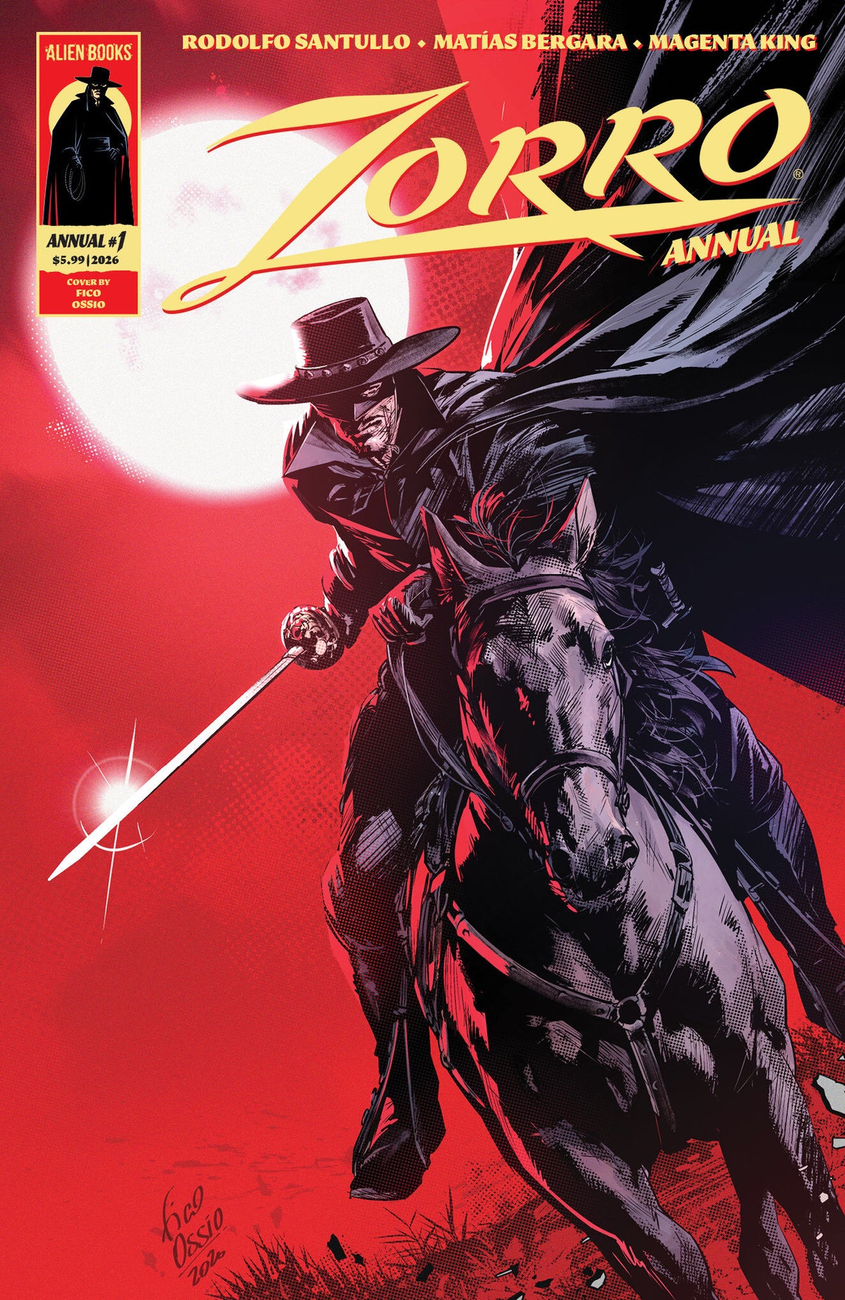 Zorro Annual #1 B (Ossio)