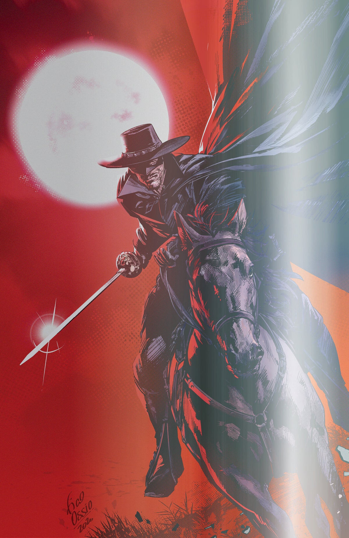 Zorro Annual #1 C Foil (Ossio Full Art)