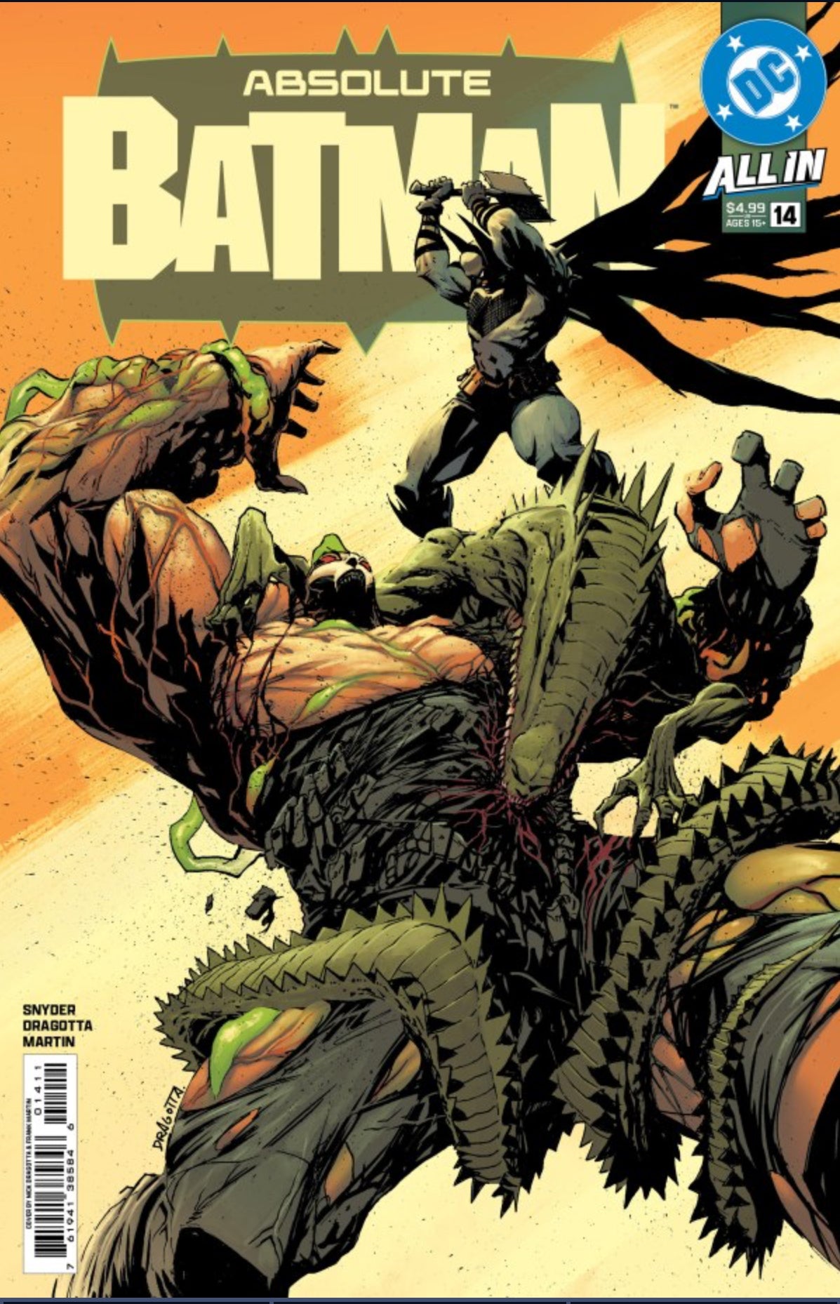 Absolute Batman 14 1st print