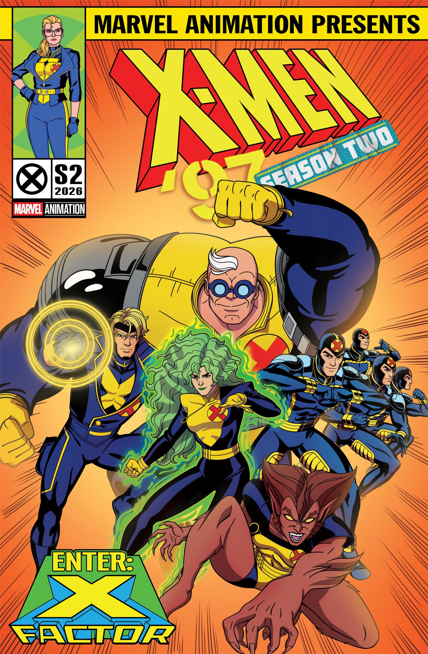 X-MEN '97: SEASON TWO #5 ADAM STAFFORD ANIMATION