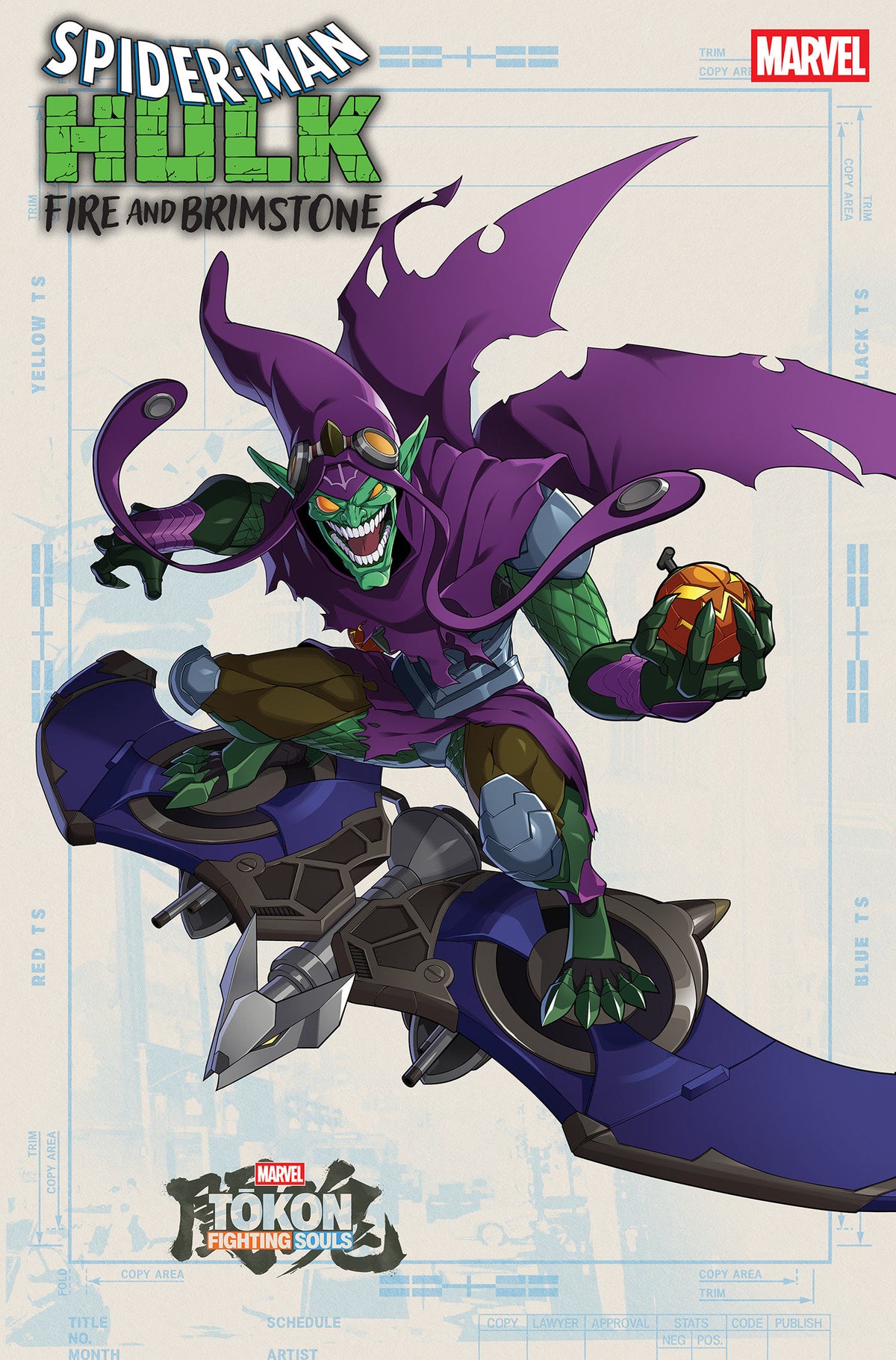 00A. SPIDER-MAN/HULK: FIRE AND BRIMSTONE #2 MARVEL TOKON: FIGHTING SOULS