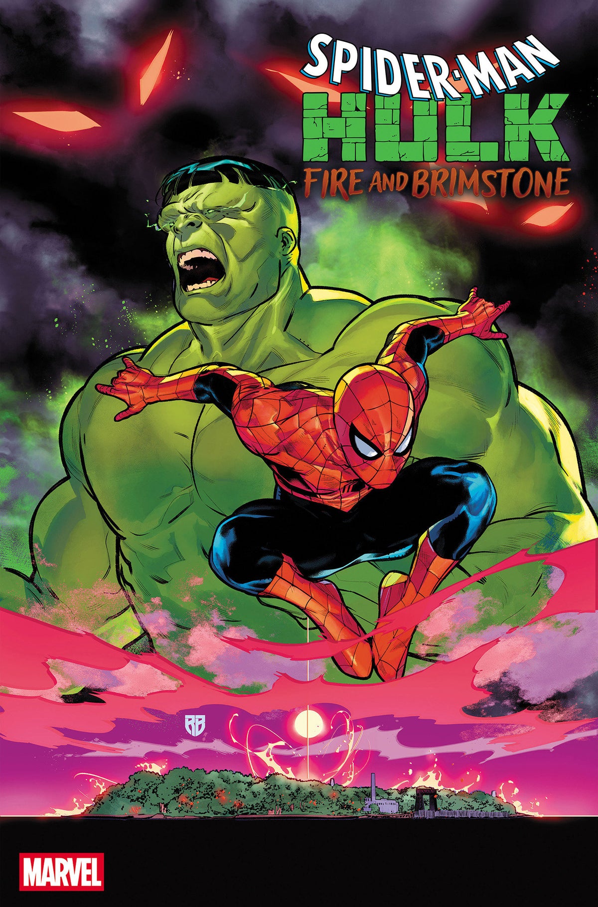 SPIDER-MAN/HULK: FIRE AND BRIMSTONE #3 CVR A
