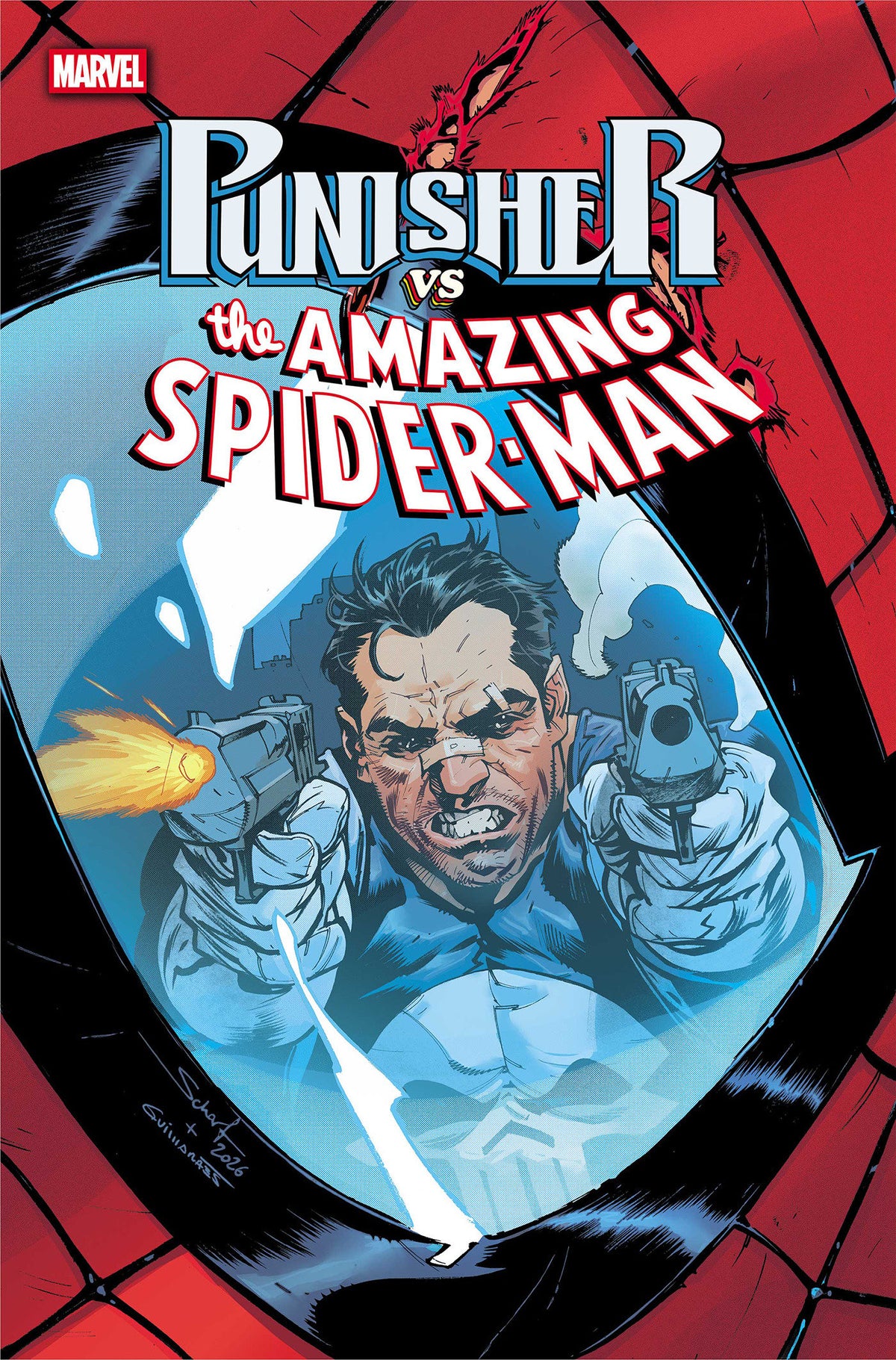PUNISHER VS. SPIDER-MAN #5 CVR A JONAS SCHARF