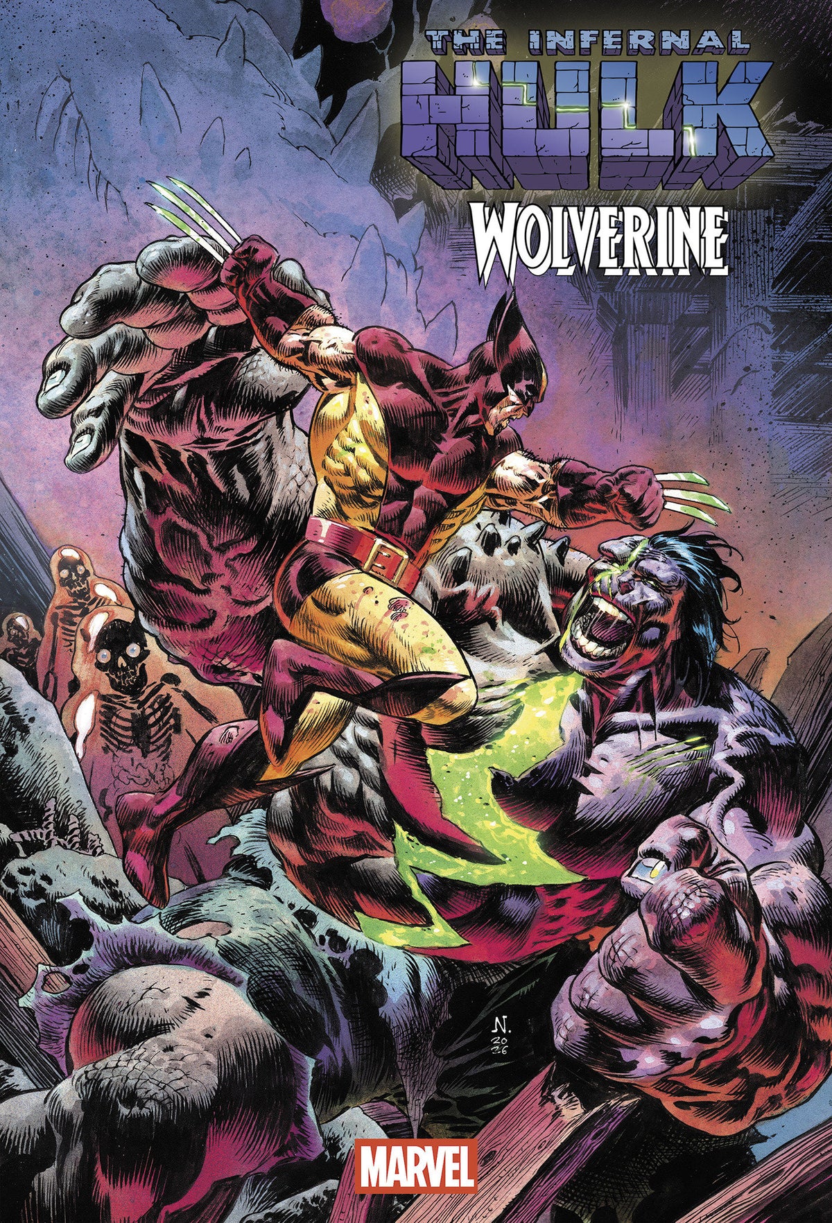 00A. INFERNAL HULK VS. WOLVERINE #1