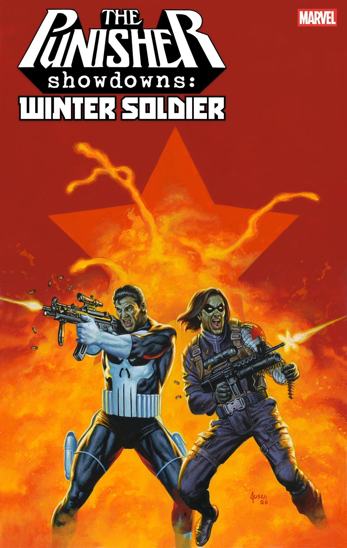 PUNISHER SHOWDOWNS: WINTER SOLDIER #1 COVER B JOE JUSKO