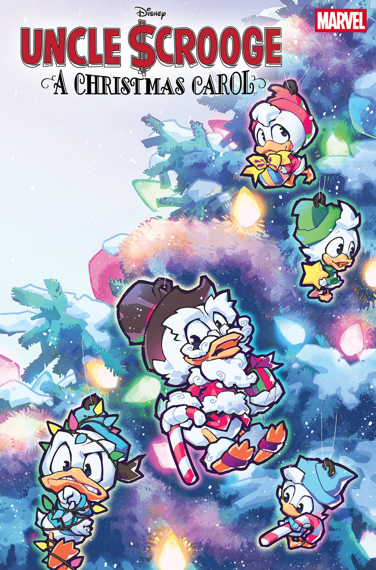 UNCLE SCROOGE: A CHRISTMAS CAROL #1 CVR B ROSE BESCH
