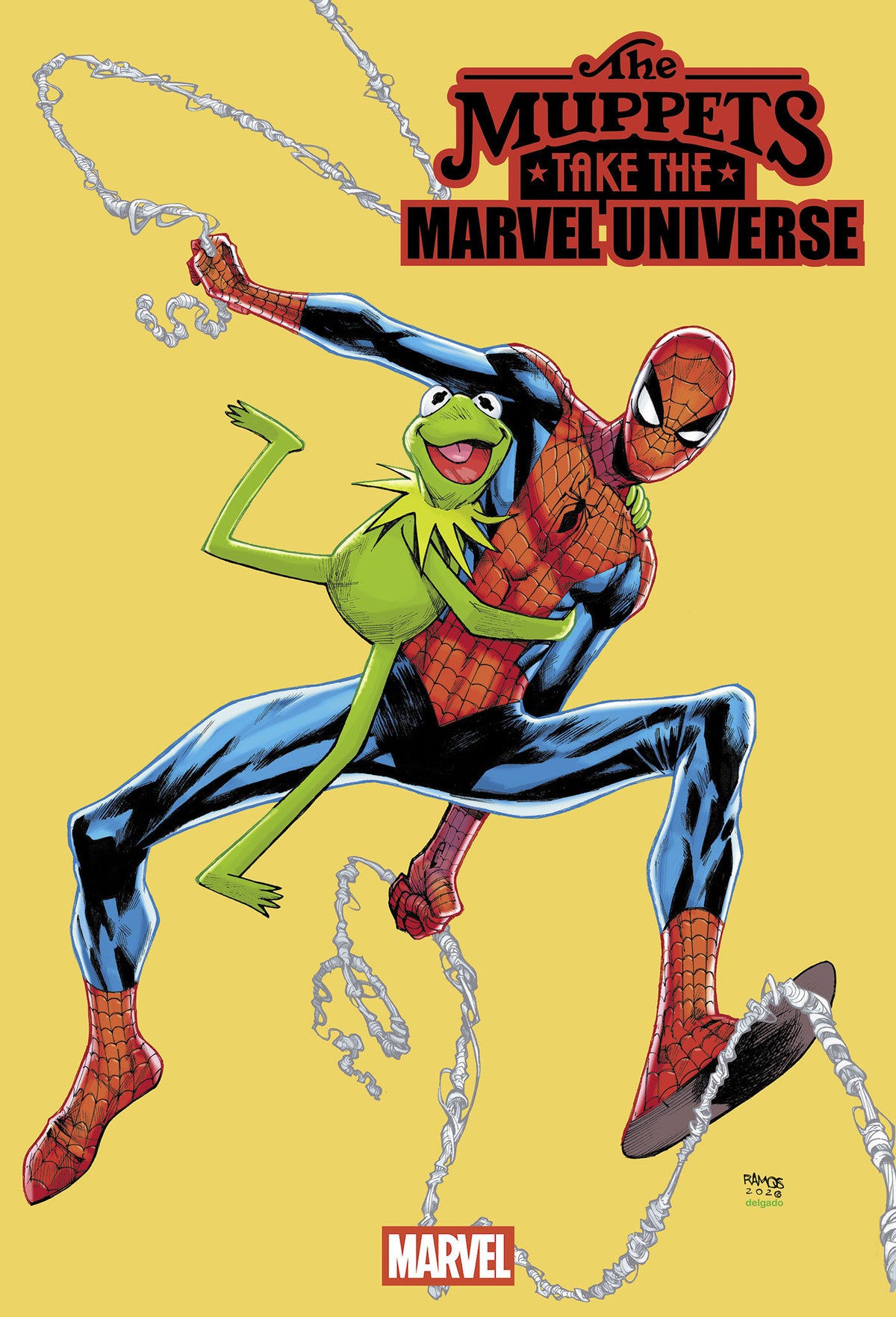 00A. MUPPETS TAKE THE MARVEL UNIVERSE #1 HUMBERTO RAMOS FOIL