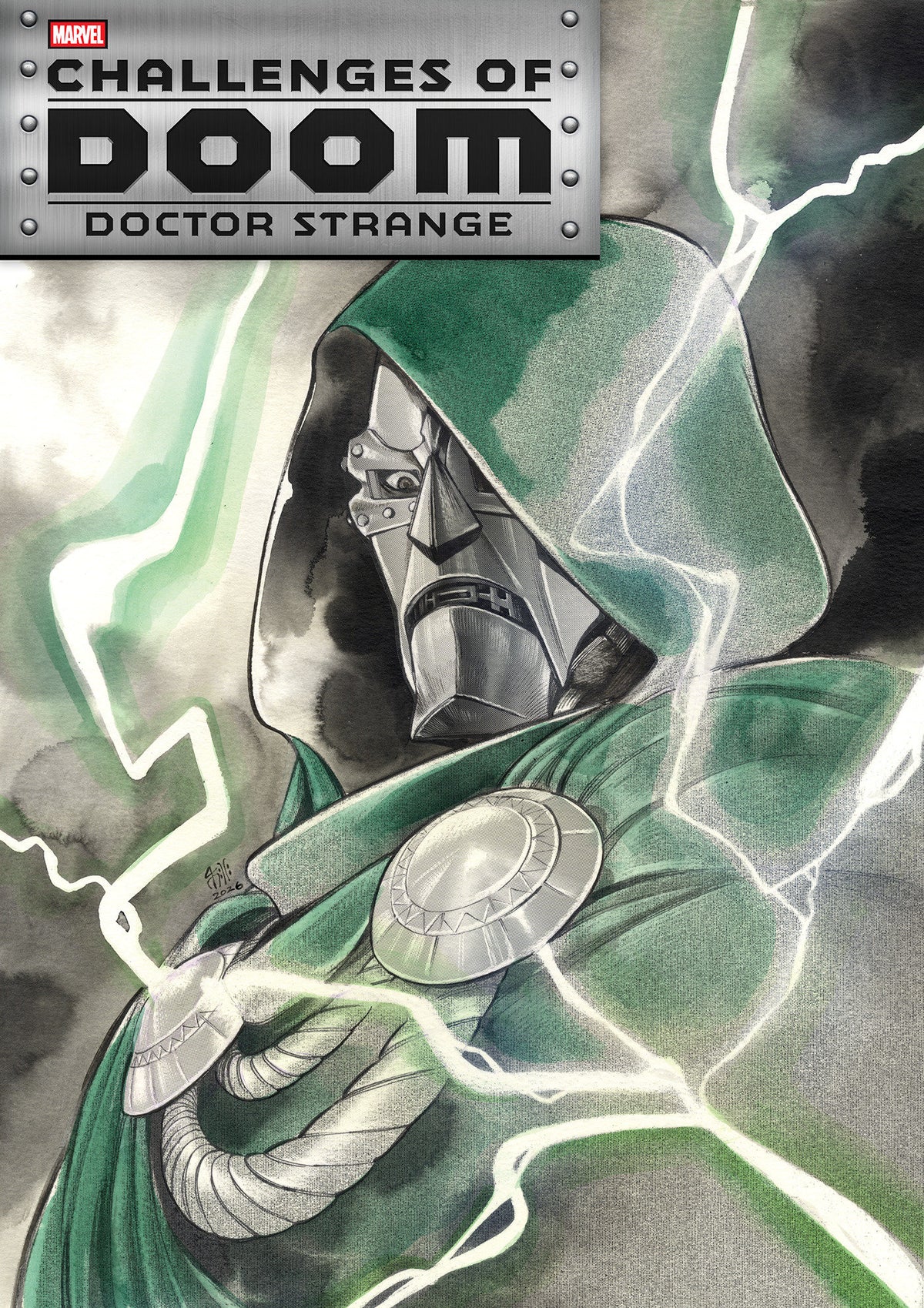 CHALLENGES OF DOOM: DOCTOR STRANGE #1 CVR B PEACH MOMOKO MOMO-TONE