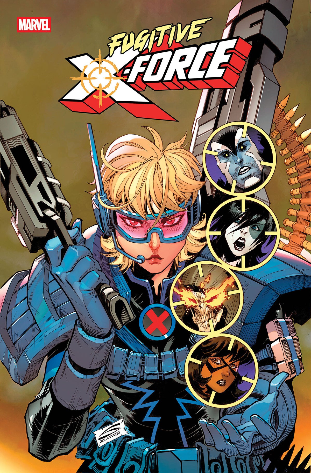FUGITIVE X-FORCE #1 COVER D GERARDO SANDOVAL