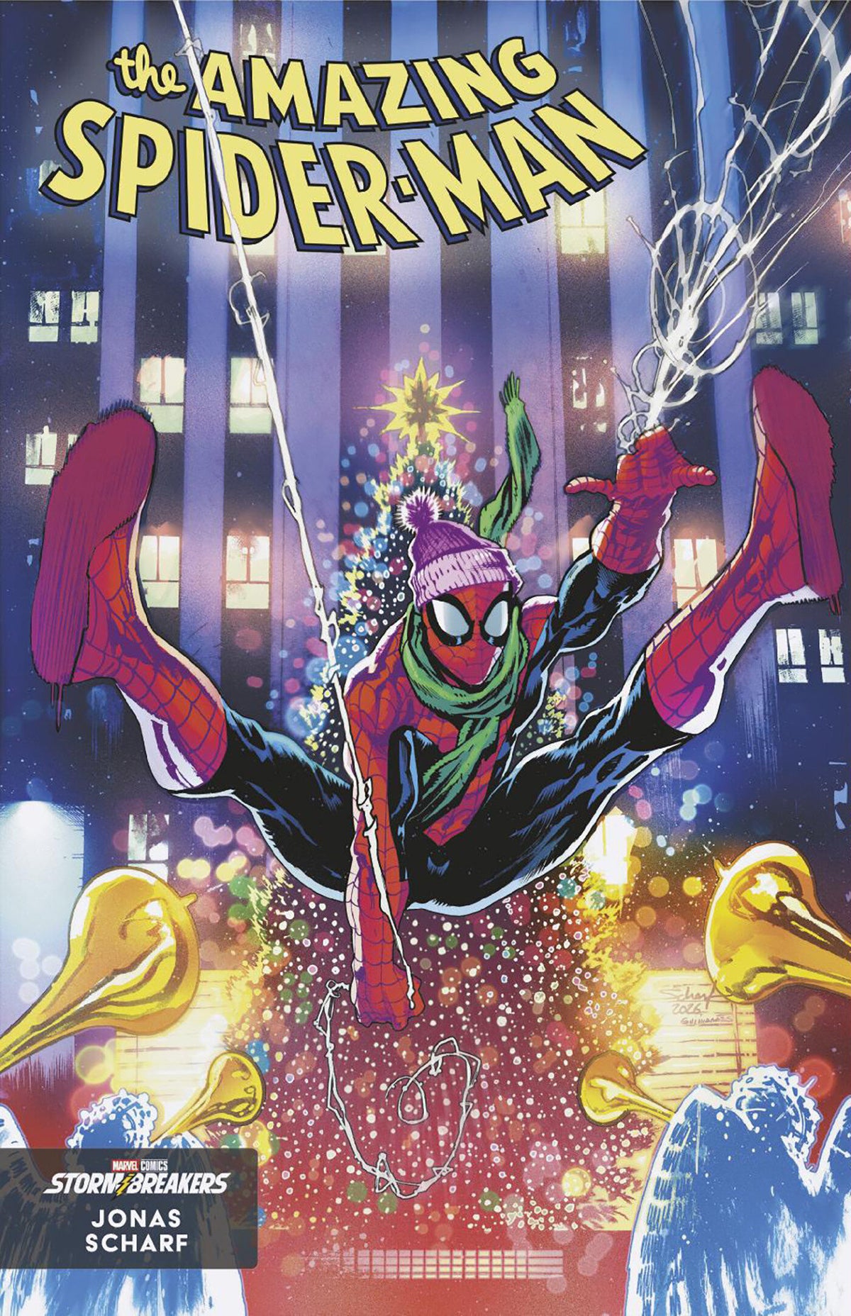 AMAZING SPIDER-MAN #1005 JONAS SCHARF WINTER BREAK