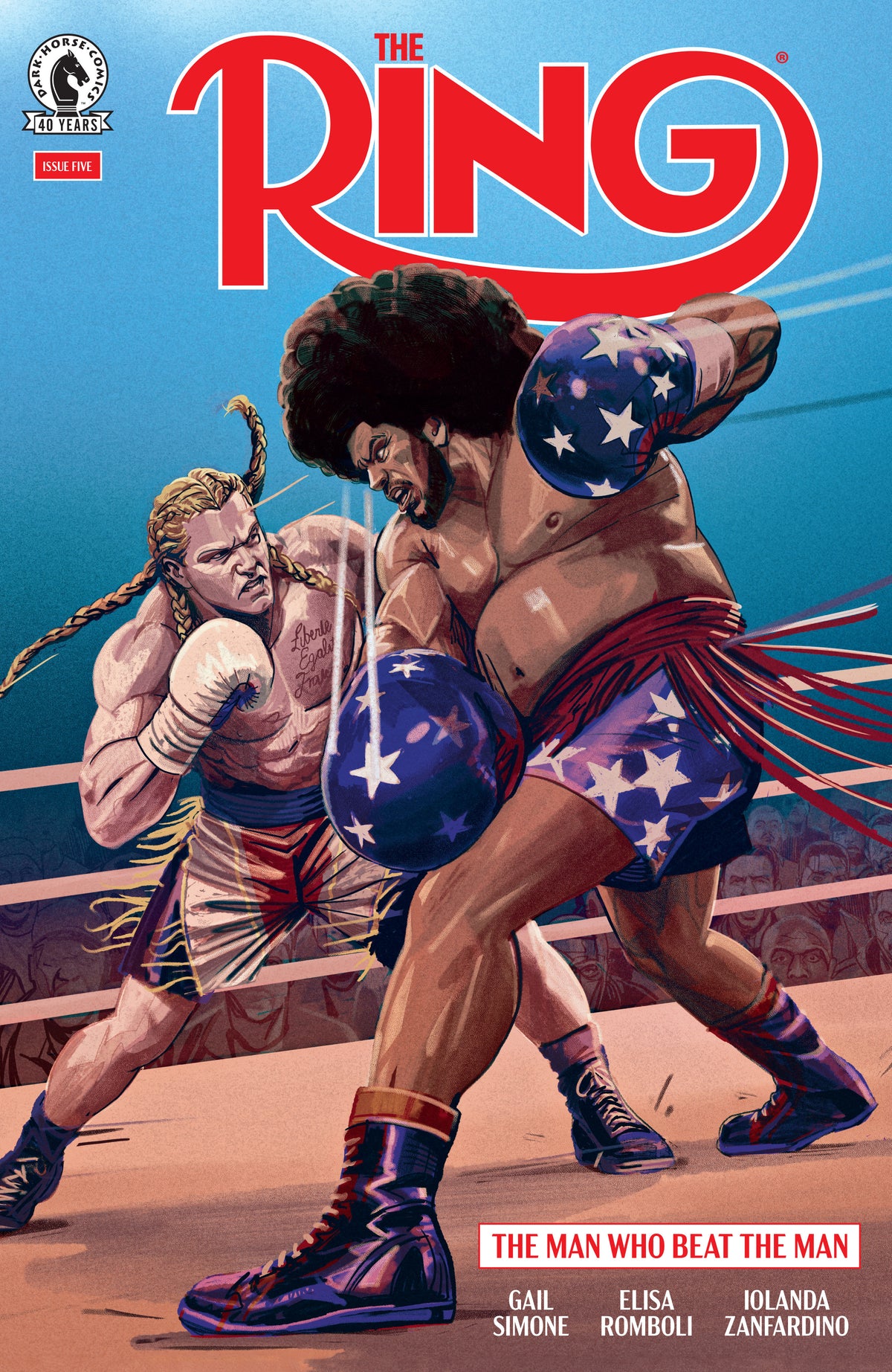 THE RING: THE MAN WHO BEAT THE MAN #5 CVR A OLIVER BARRETT