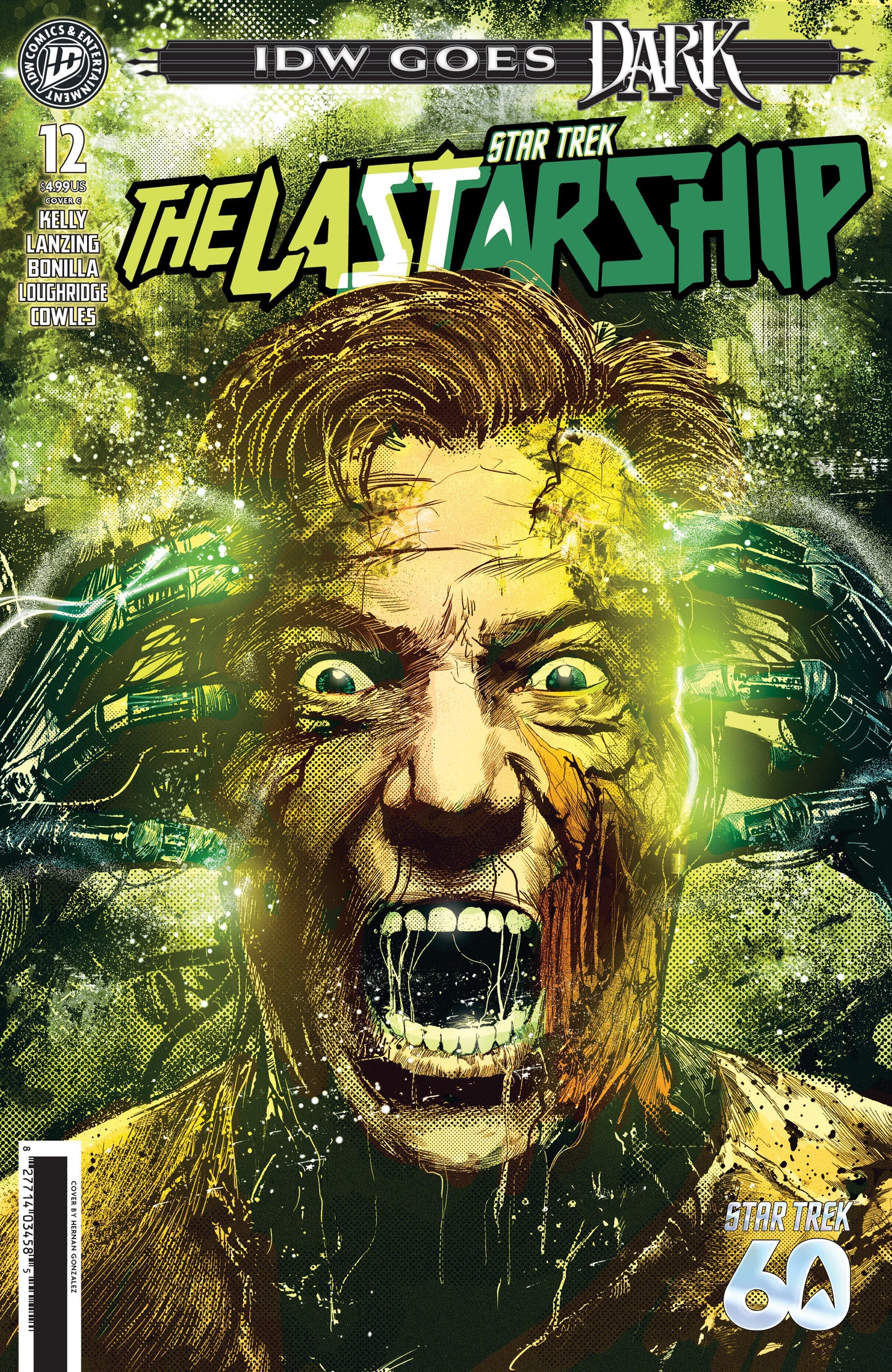 Star Trek: The Last Starship #12 C (Gonzalez IDW Goes Dark)