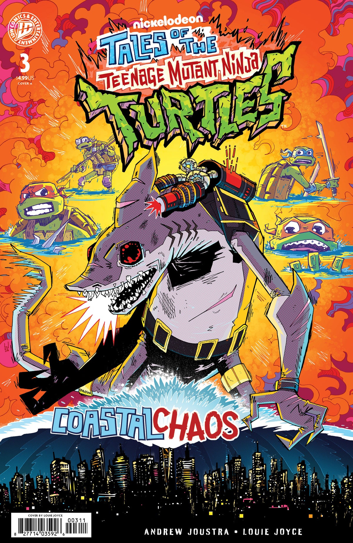 TALES OF THE TEENAGE MUTANT NINJA TURTLES: COASTAL CHAOS #3 CVR A JOYCE