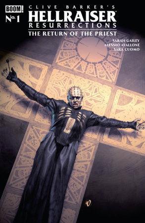 HELLRAISER: RESURRECTIONS - THE RETURN OF THE PRIEST #1 G FOC REVEAL OLIVETTI