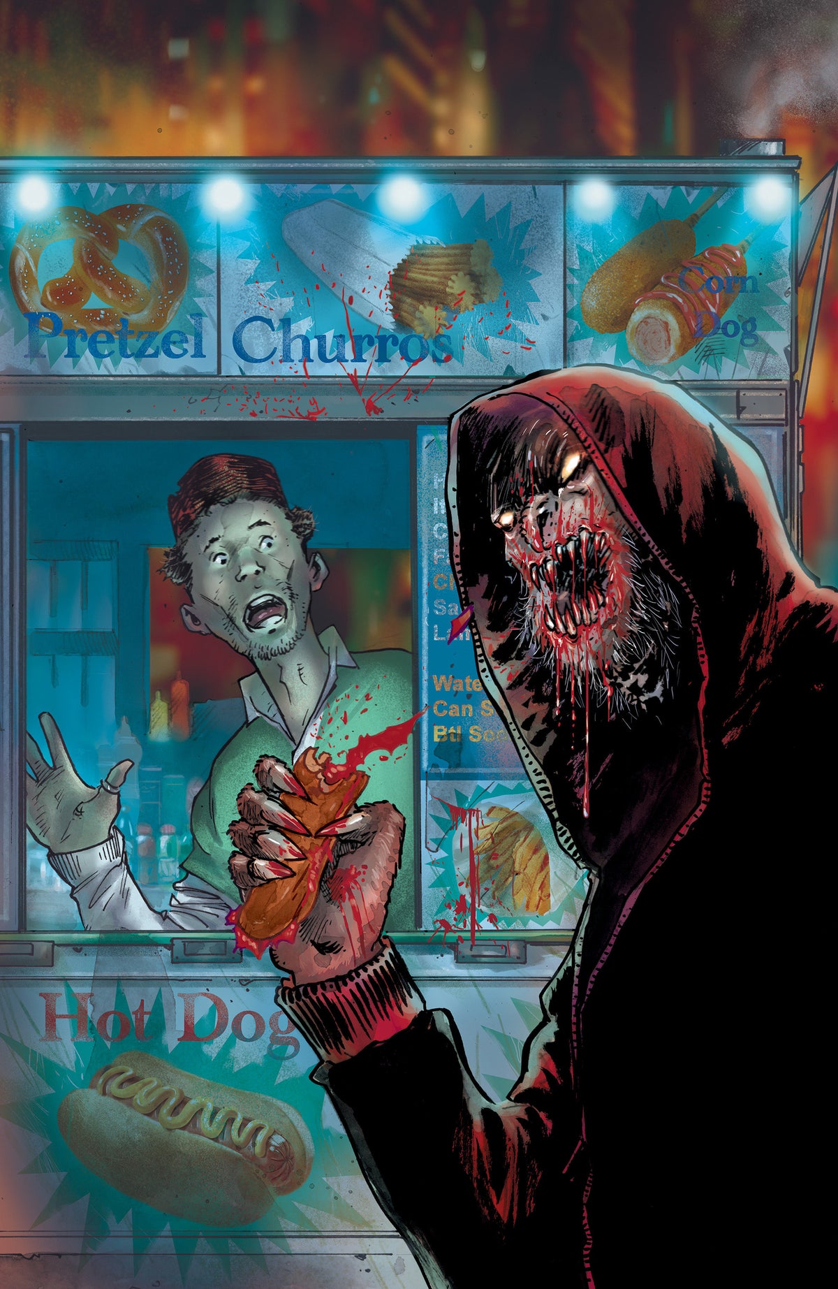 Stuff of Nightmares: The Hoodie #1 E Glow in the Dark (Full Art, Glow in the Dark, Mutti) Andrea Mutti