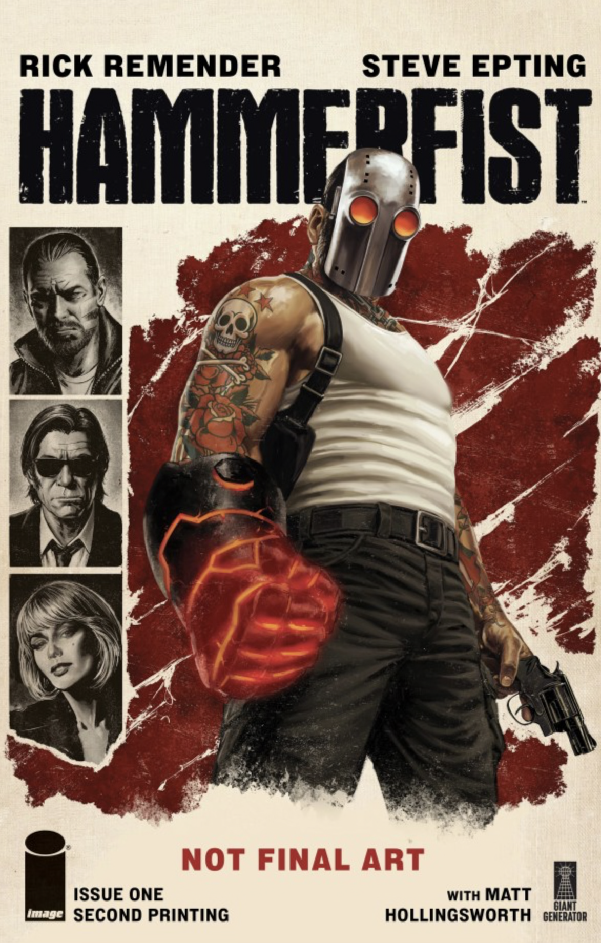 HAMMERFIST #1 2ND PTG (MR)