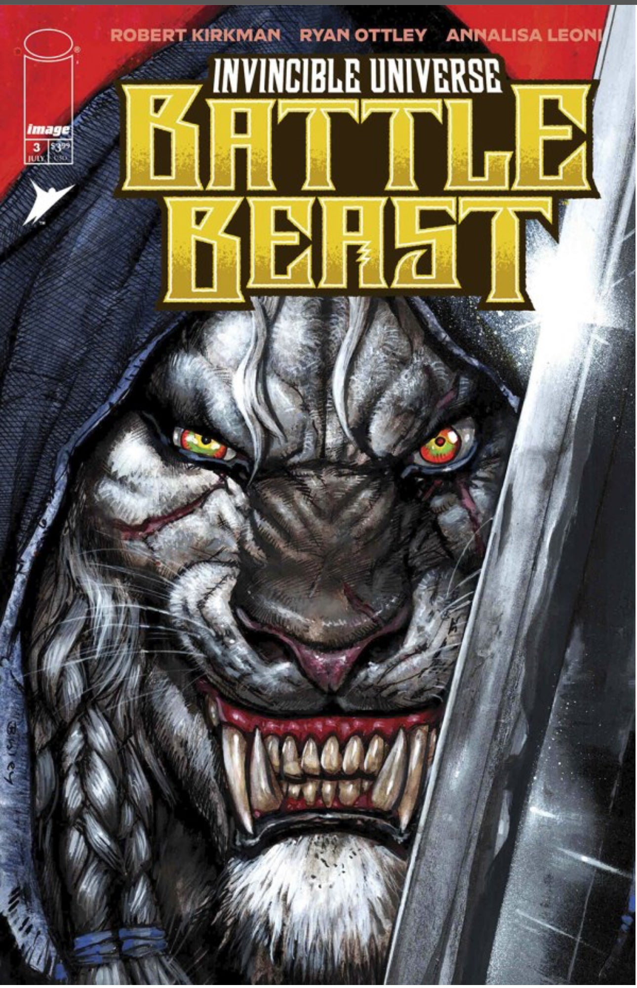 Battle Beast #3 1:100