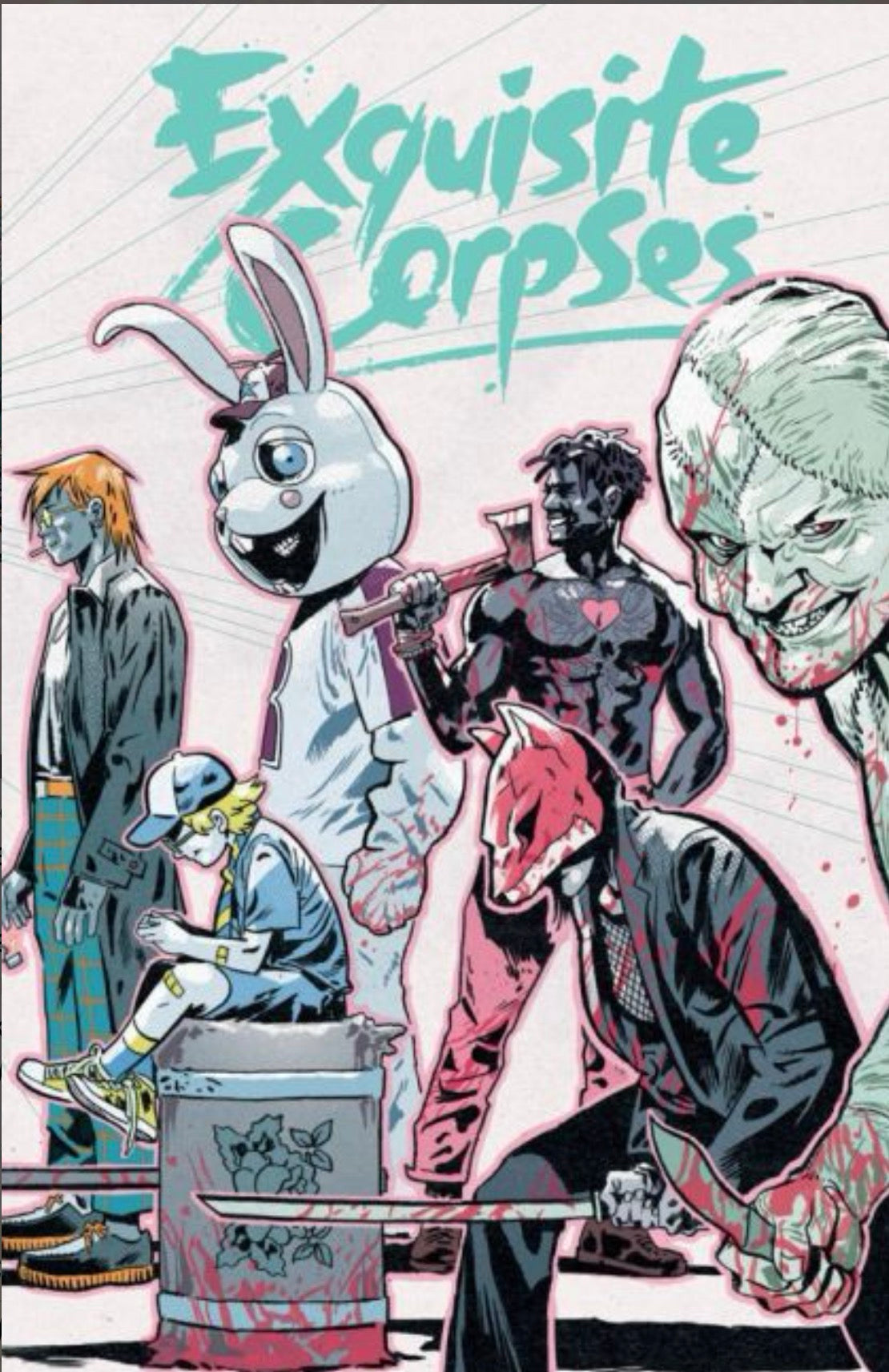 Exquisite Corpses #1 CVR AX Michael Walsh 2nd Printing Michael Walsh
