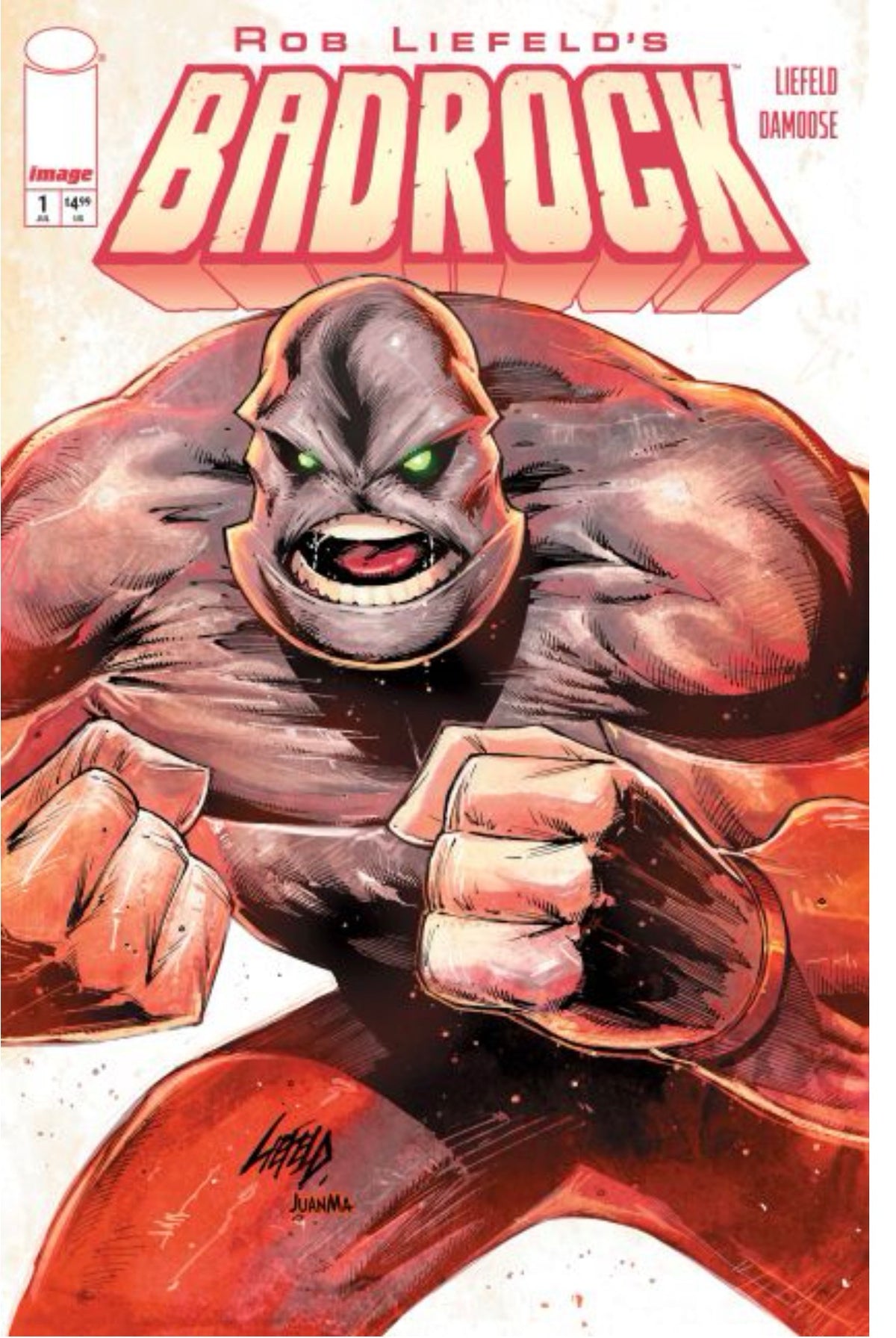 Badrock, Vol. 2 #1 CVR B Rob Liefeld