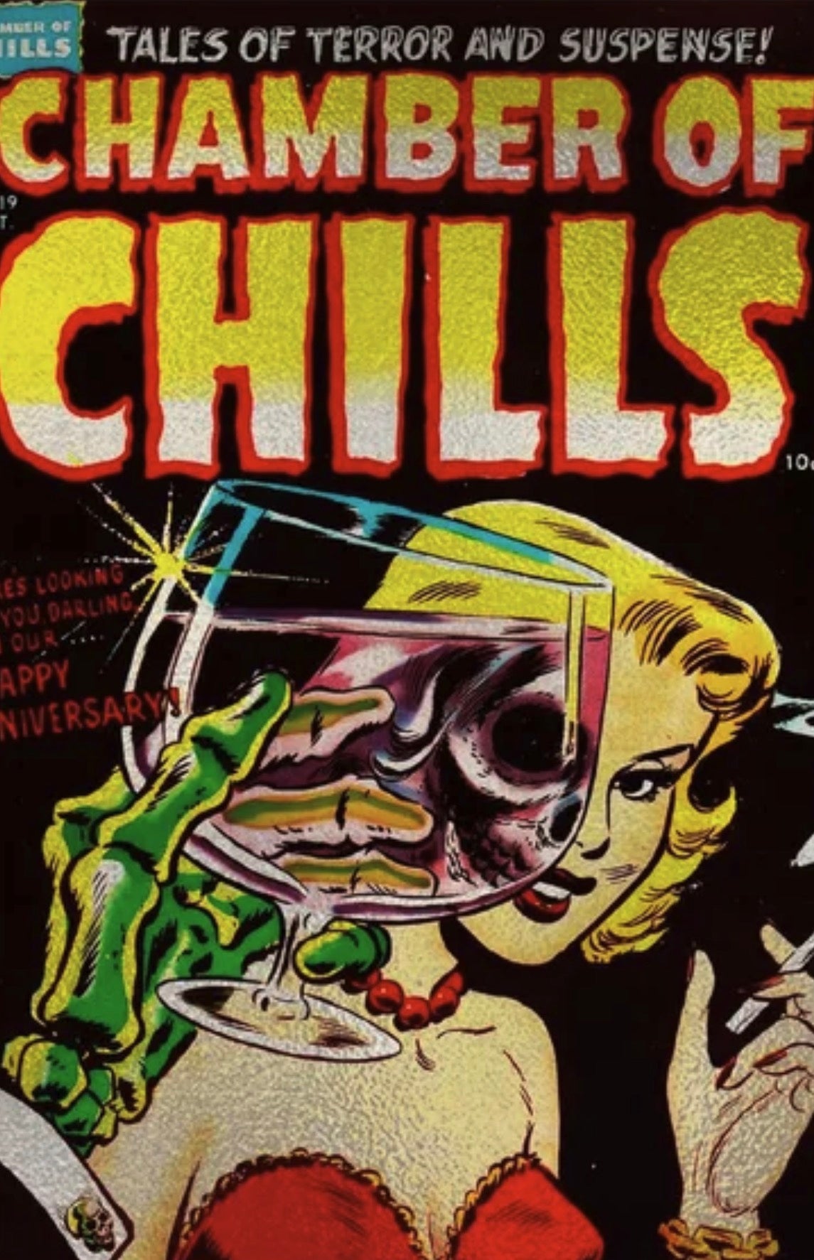 The Frightening 15: Pre-Code Horror Facsimile Collection #7 CVR D Silver Foil
