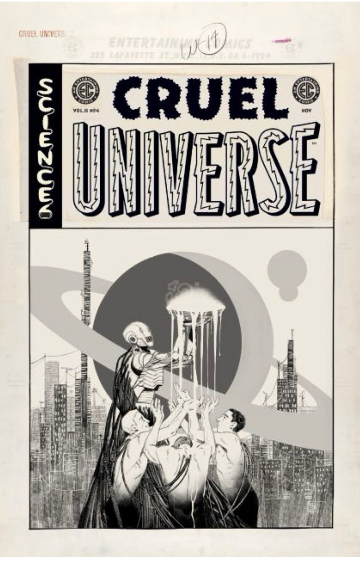 Cruel Universe, Vol. 2 #4 CVR D Naomi Franquiz B&W 1:20