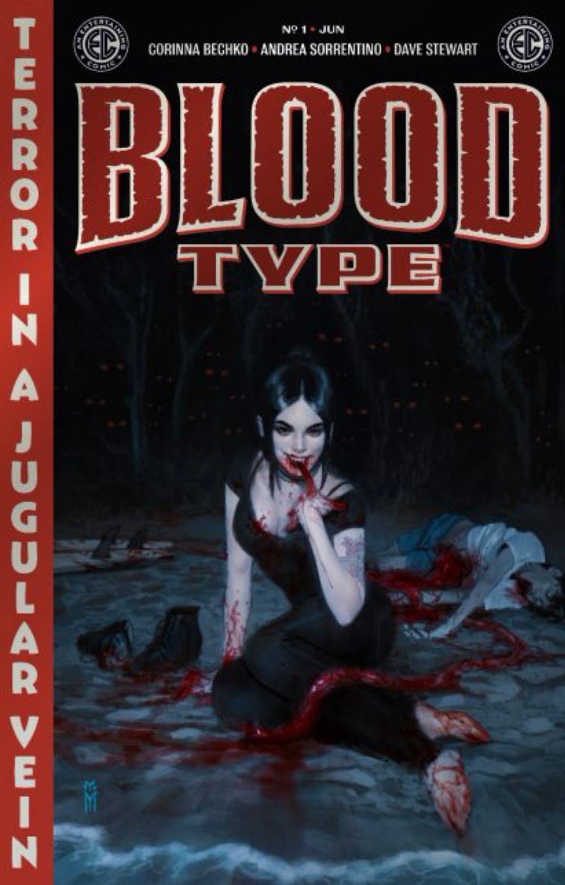 Blood Type #1 CVR C Miguel Mercado Foil