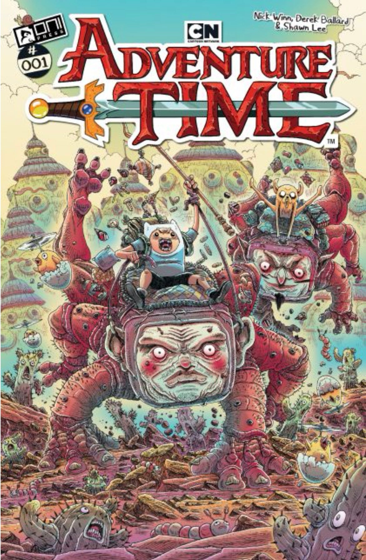 Adventure Time (Oni Press) #1 CVR O Nick Winn Deluxe Edition
